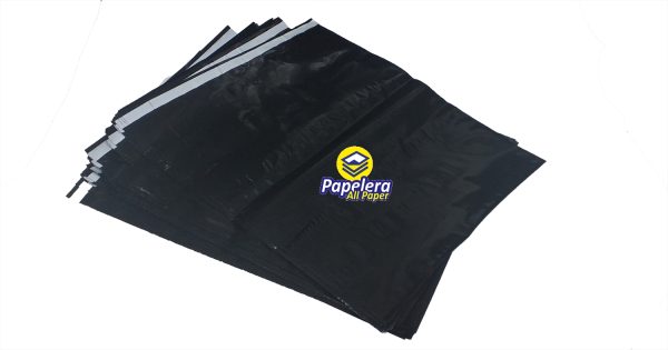 Bolsas Para Envios Econmerce Negra 30X41